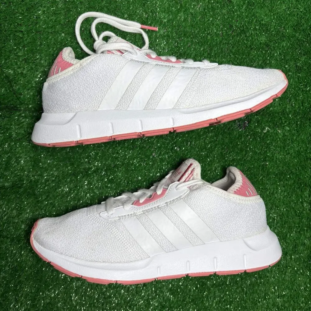 Adidas Swift Run X White Hazy Rose Womens 7.5 Shoes H01904